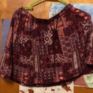 Mini skirt tribal design